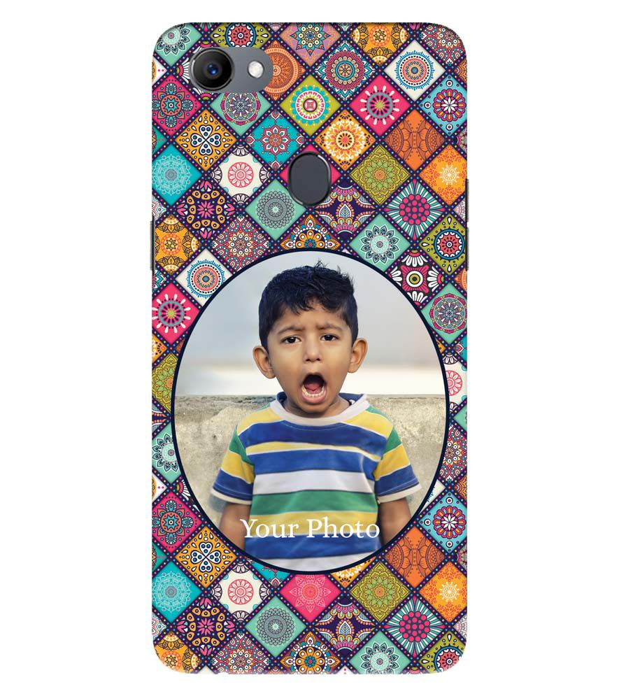A0507-Mandala Photo Back Cover for Oppo F5 Plus