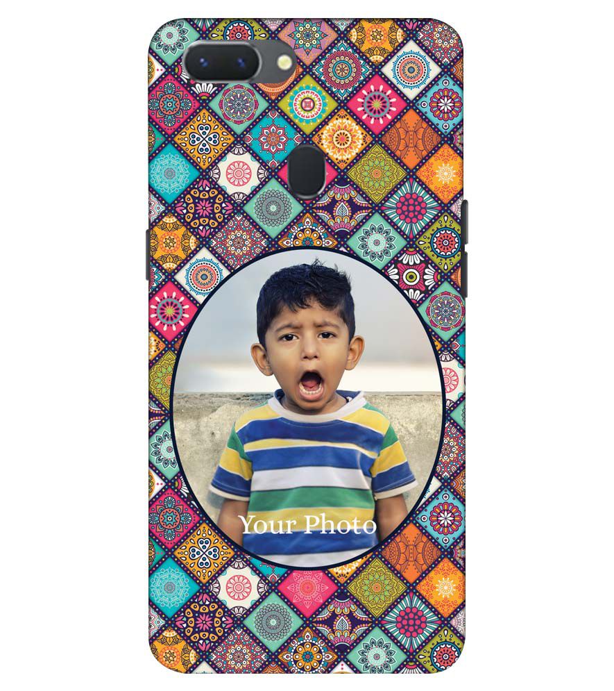 A0507-Mandala Photo Back Cover for Oppo Realme 2