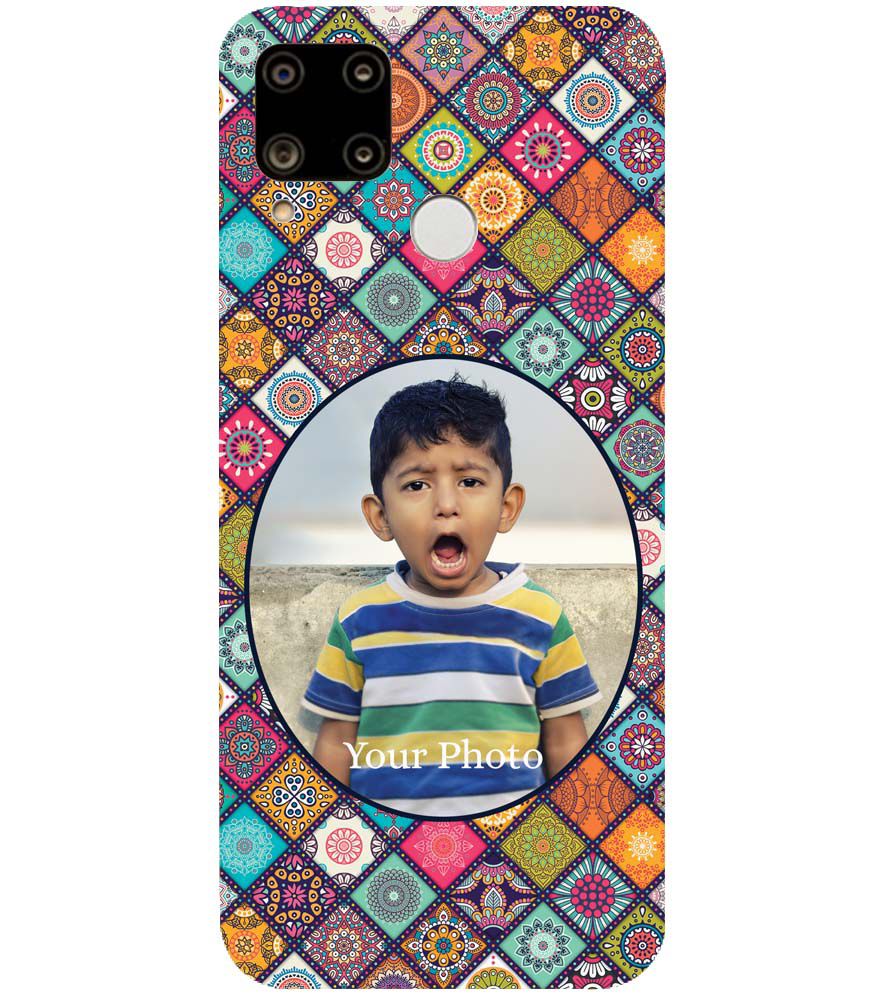 A0507-Mandala Photo Back Cover for Realme C15