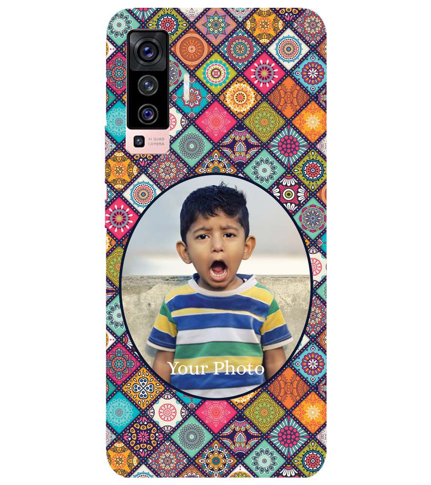 A0507-Mandala Photo Back Cover for vivo X50