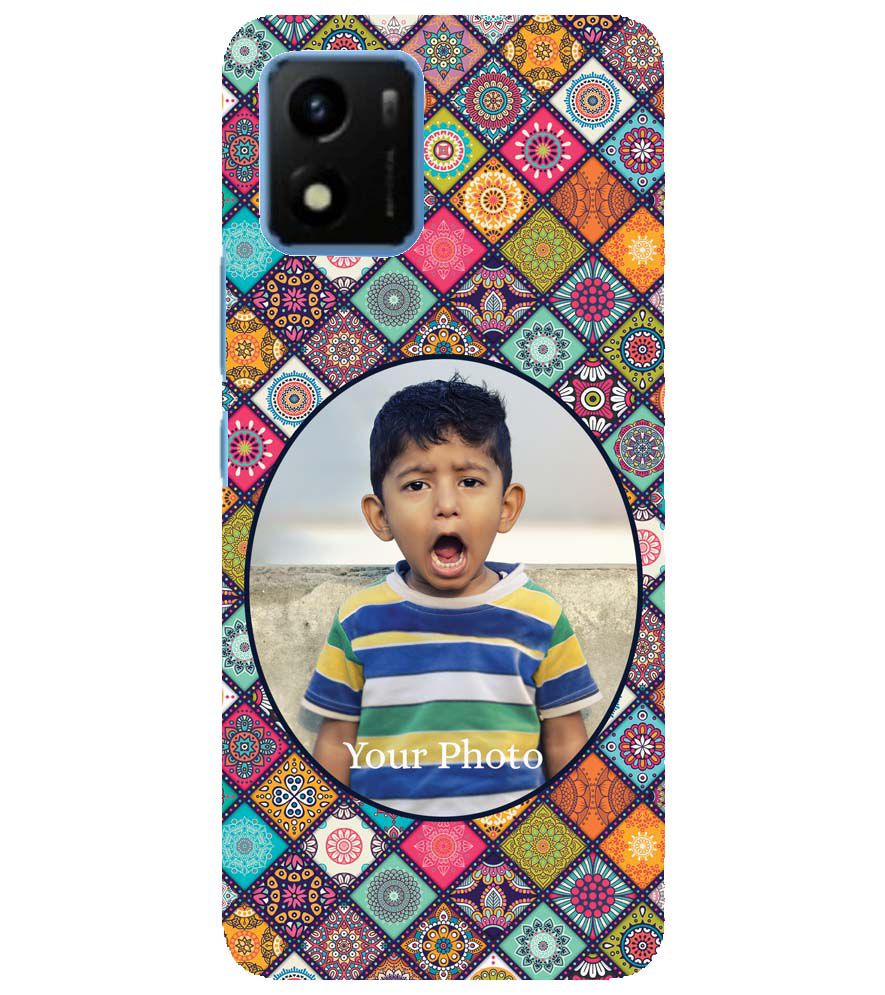 A0507-Mandala Photo Back Cover for vivo Y01