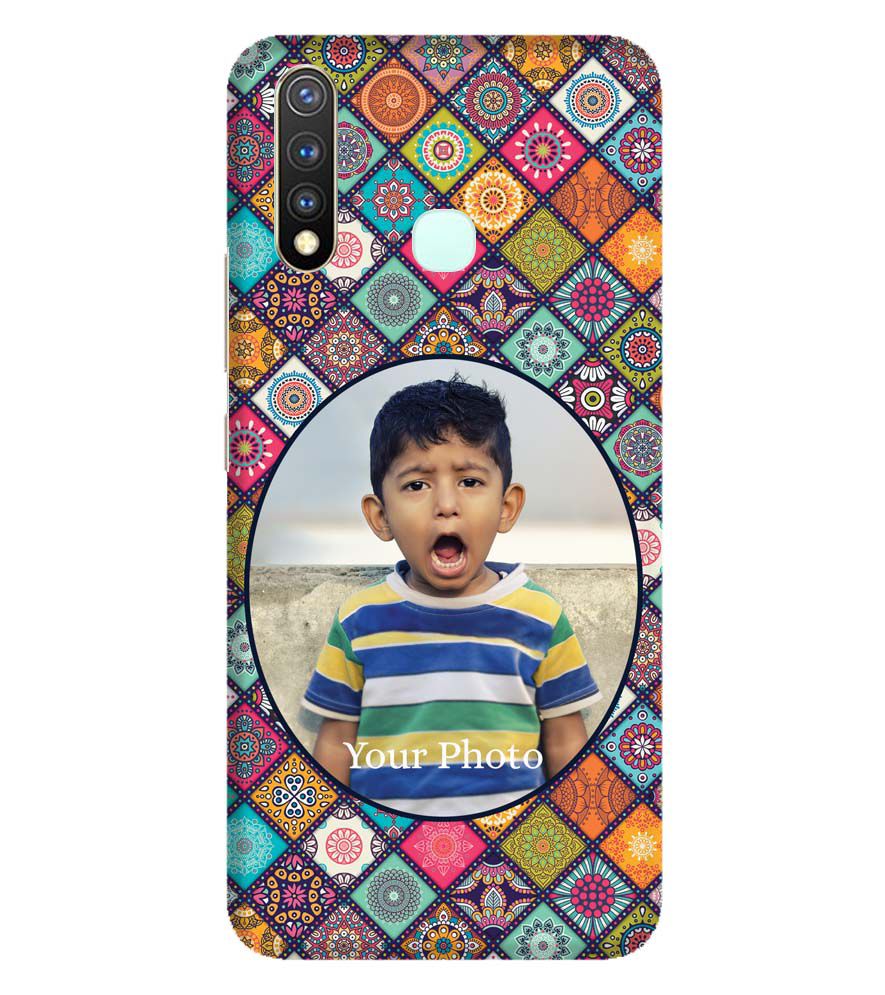 A0507-Mandala Photo Back Cover for Vivo Y19