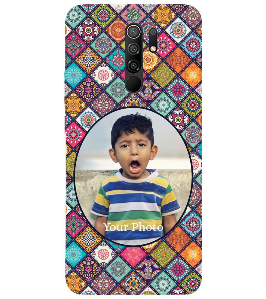 A0507-Mandala Photo Back Cover for Xiaomi Redmi 9 Prime
