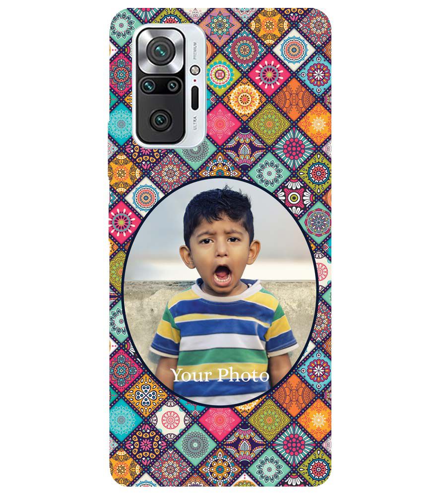 A0507-Mandala Photo Back Cover for Xiaomi Redmi Note 10 Pro