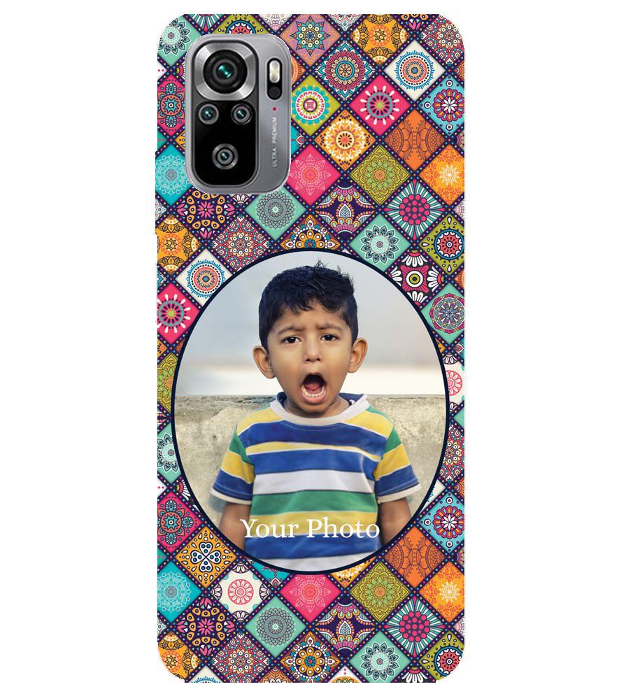 A0507-Mandala Photo Back Cover for Xiaomi Redmi Note 10S