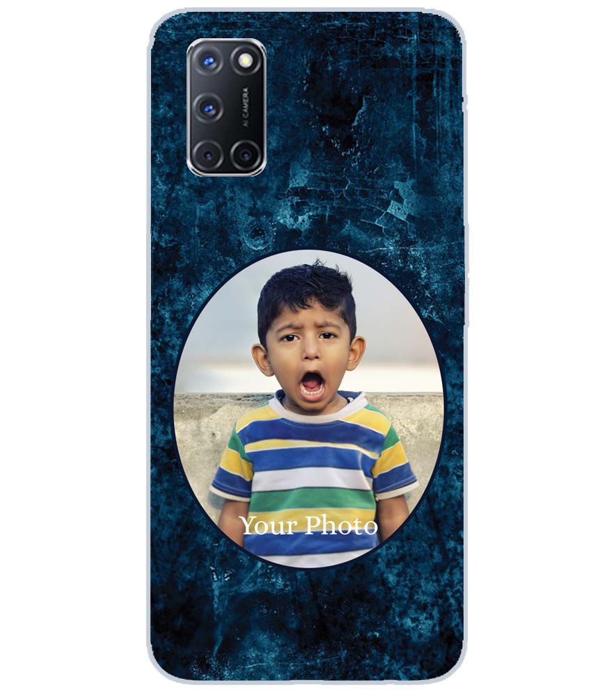 A0508-Photo on Blue Back Cover for Oppo A72