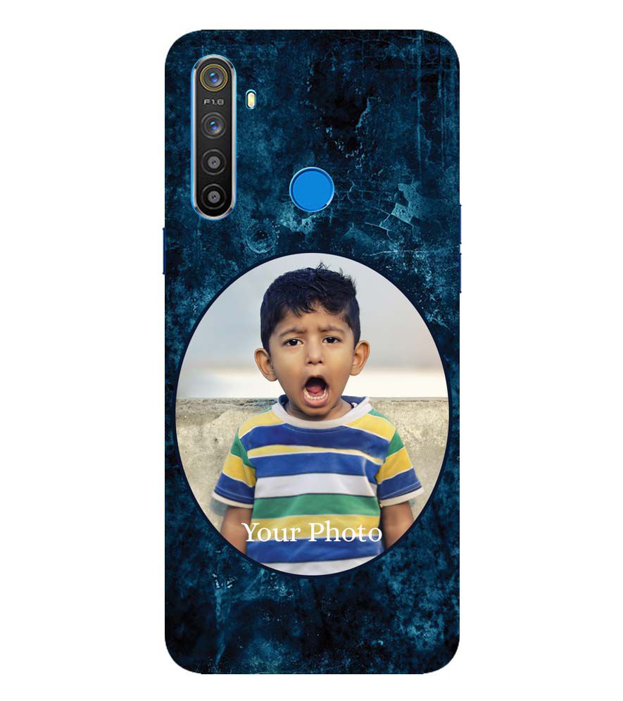 A0508-Photo on Blue Back Cover for Realme Narzo 10
