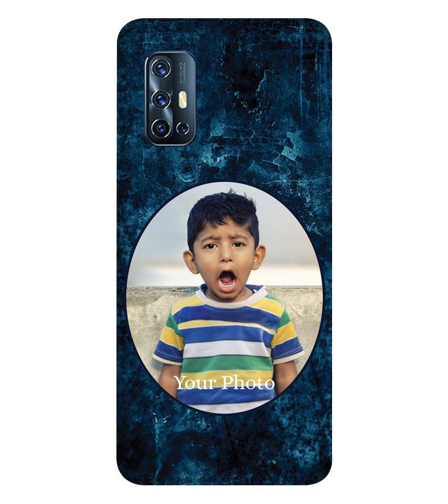 A0508-Photo on Blue Back Cover for Vivo V17