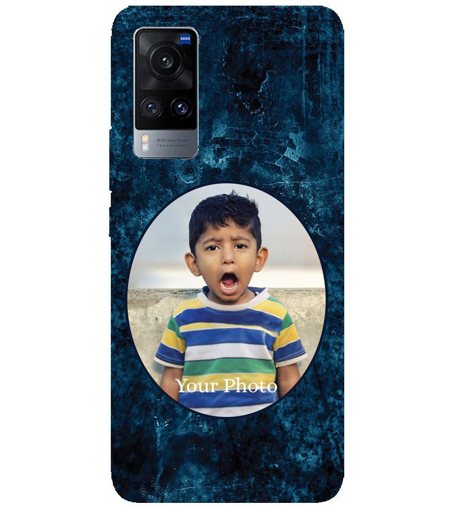 A0508-Photo on Blue Back Cover for vivo X60