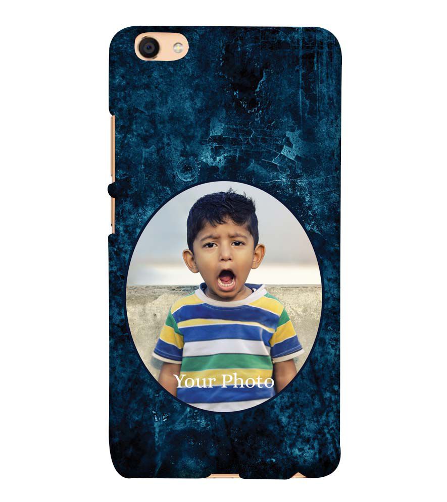 A0508-Photo on Blue Back Cover for vivo Y55s