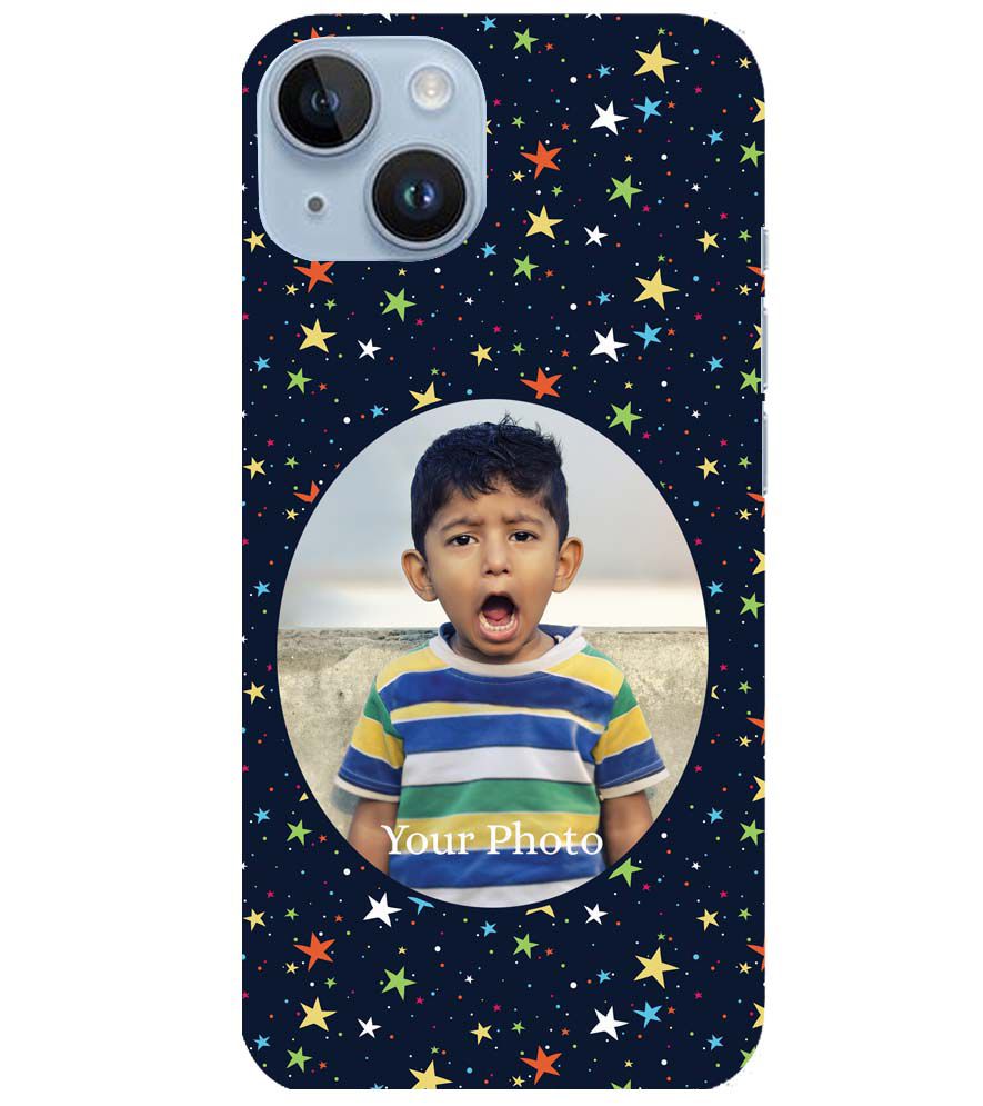 A0510-Stars and Photo Back Cover for Apple iPhone 14