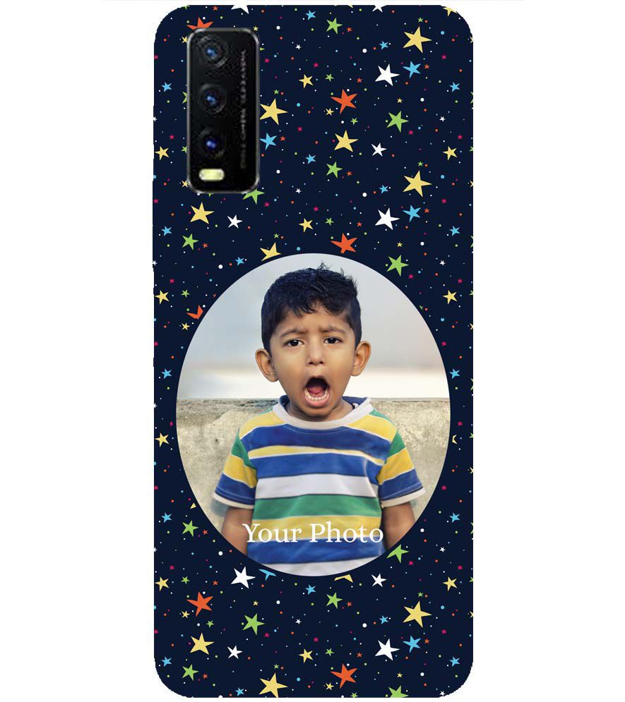 A0510-Stars and Photo Back Cover for vivo Y20s