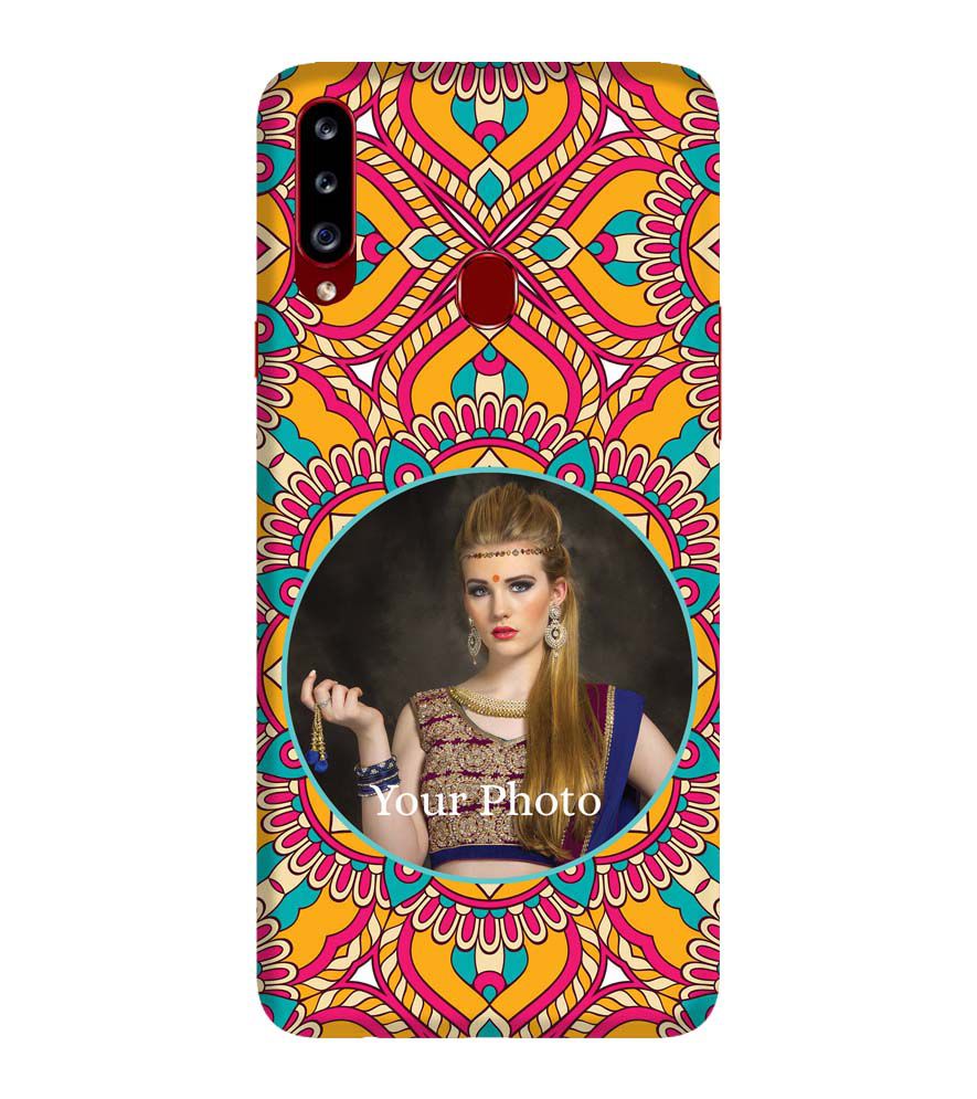 A0511-Cool Patterns Photo Back Cover for Samsung Galaxy A20s