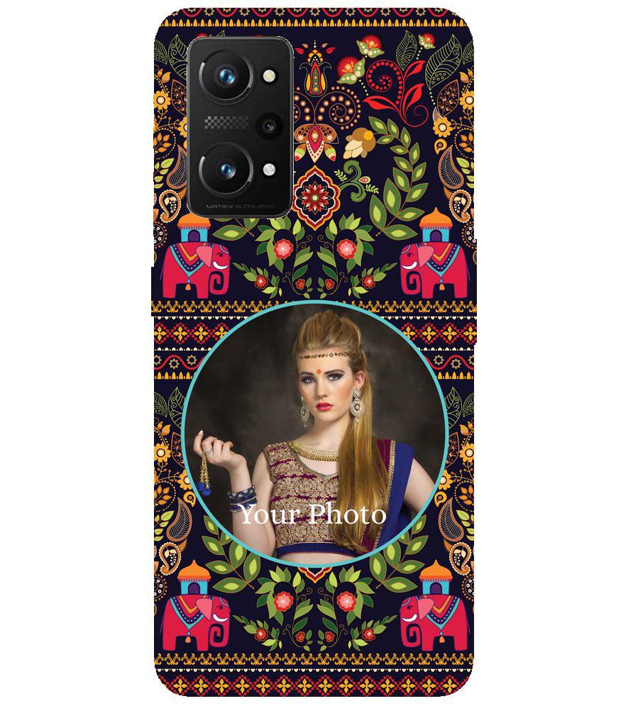 A0514-Mughal Pattern Photo Back Cover for Realme X7 Max 5G