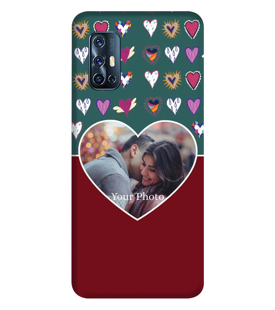 A0516-Hearts Photo Back Cover for Vivo V17