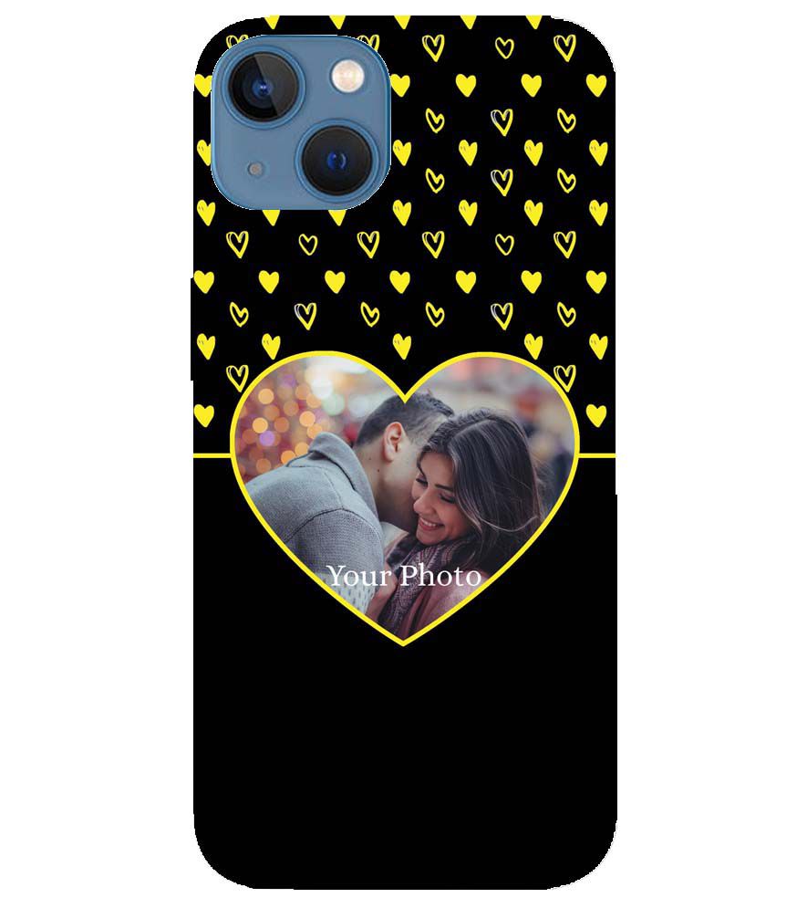 A0519-White Hearts Photo Back Cover for Apple iPhone 13