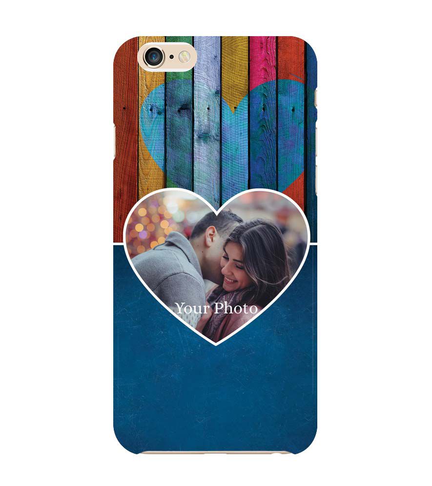 A0520-Woody Heart Photo Back Cover for Apple iPhone 6 and iPhone 6S