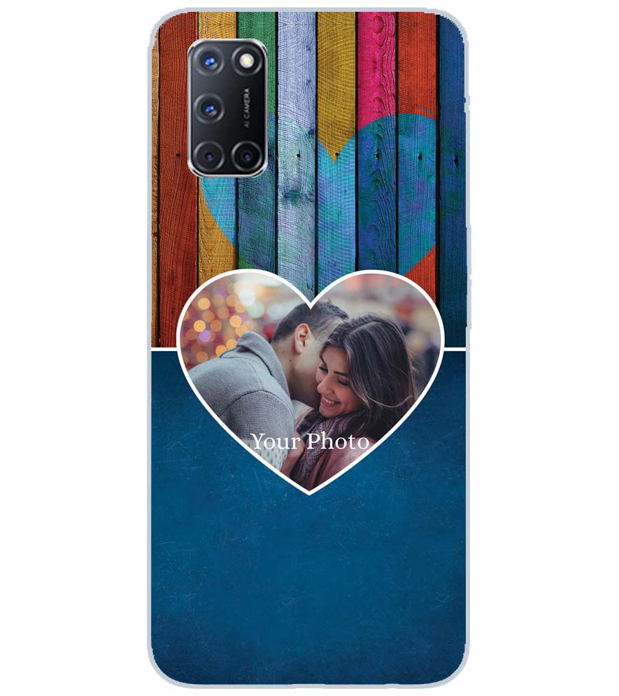 A0520-Woody Heart Photo Back Cover for Oppo A72