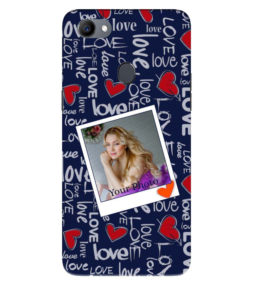 A0521-Love All Around Back Cover for Oppo F5 Plus
