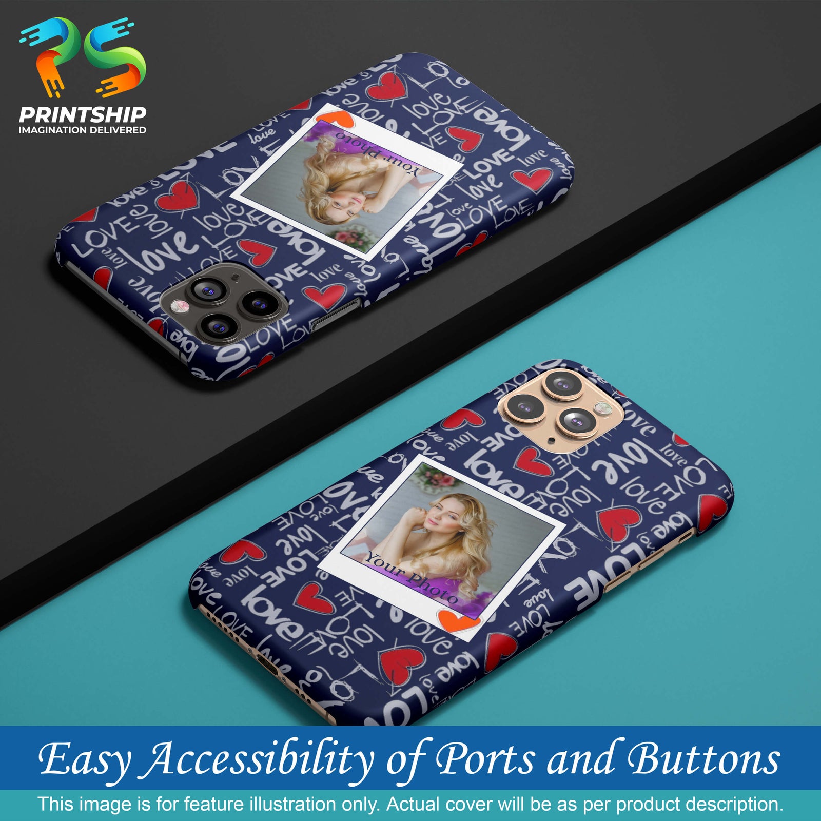 A0521-Love All Around Back Cover for vivo X60-Image5