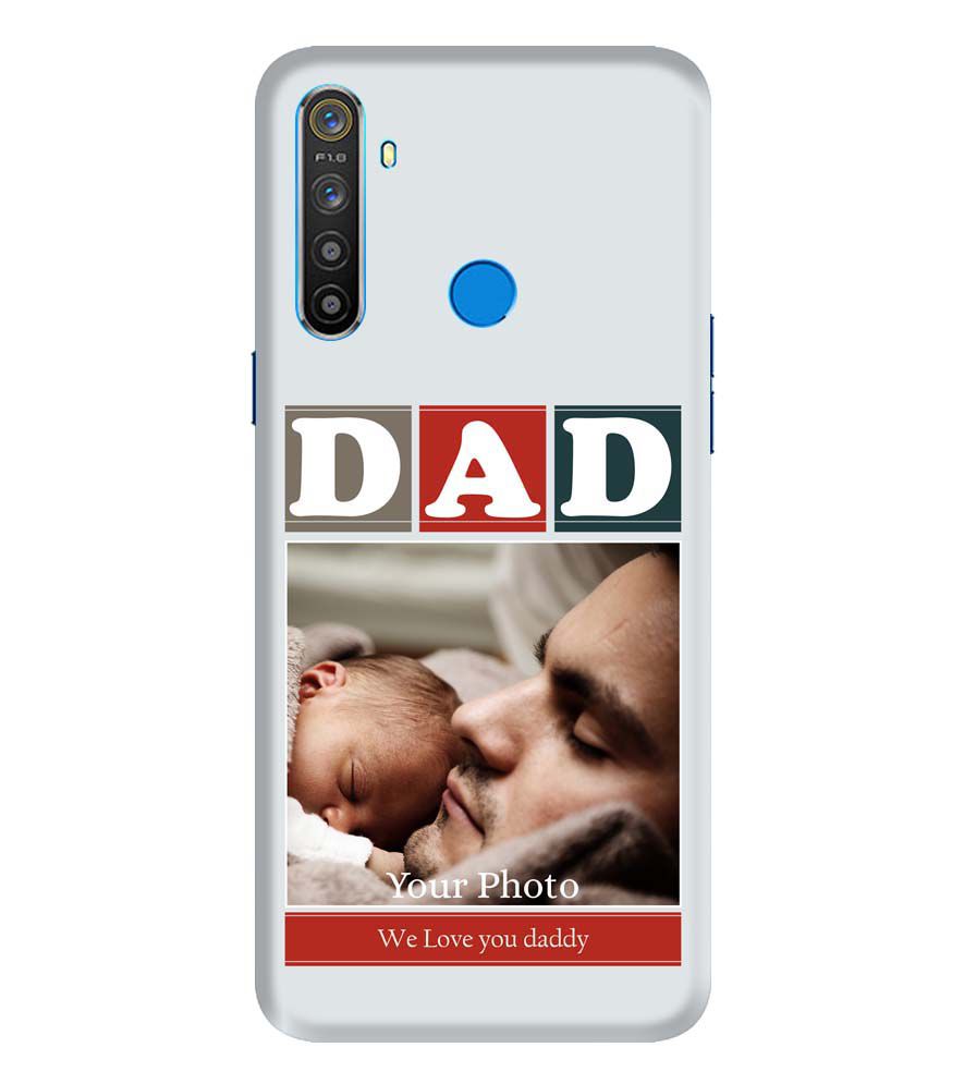 A0523-Love Dad Back Cover for Realme 5i