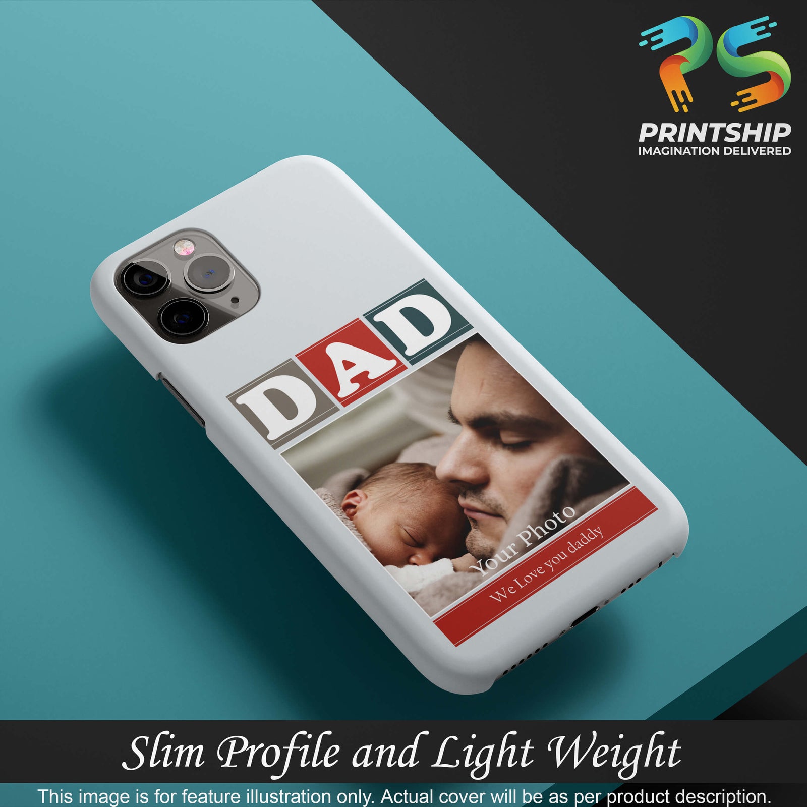 A0523-Love Dad Back Cover for Vivo V19-Image4