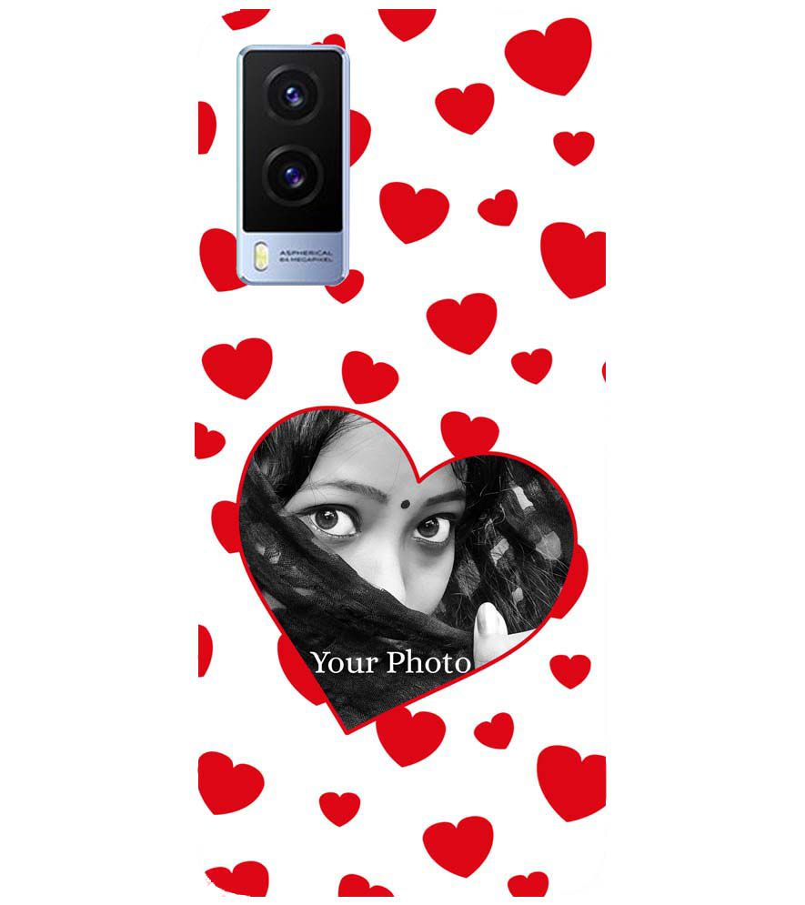 A0525-Loving Hearts Back Cover for Vivo V21e 5G