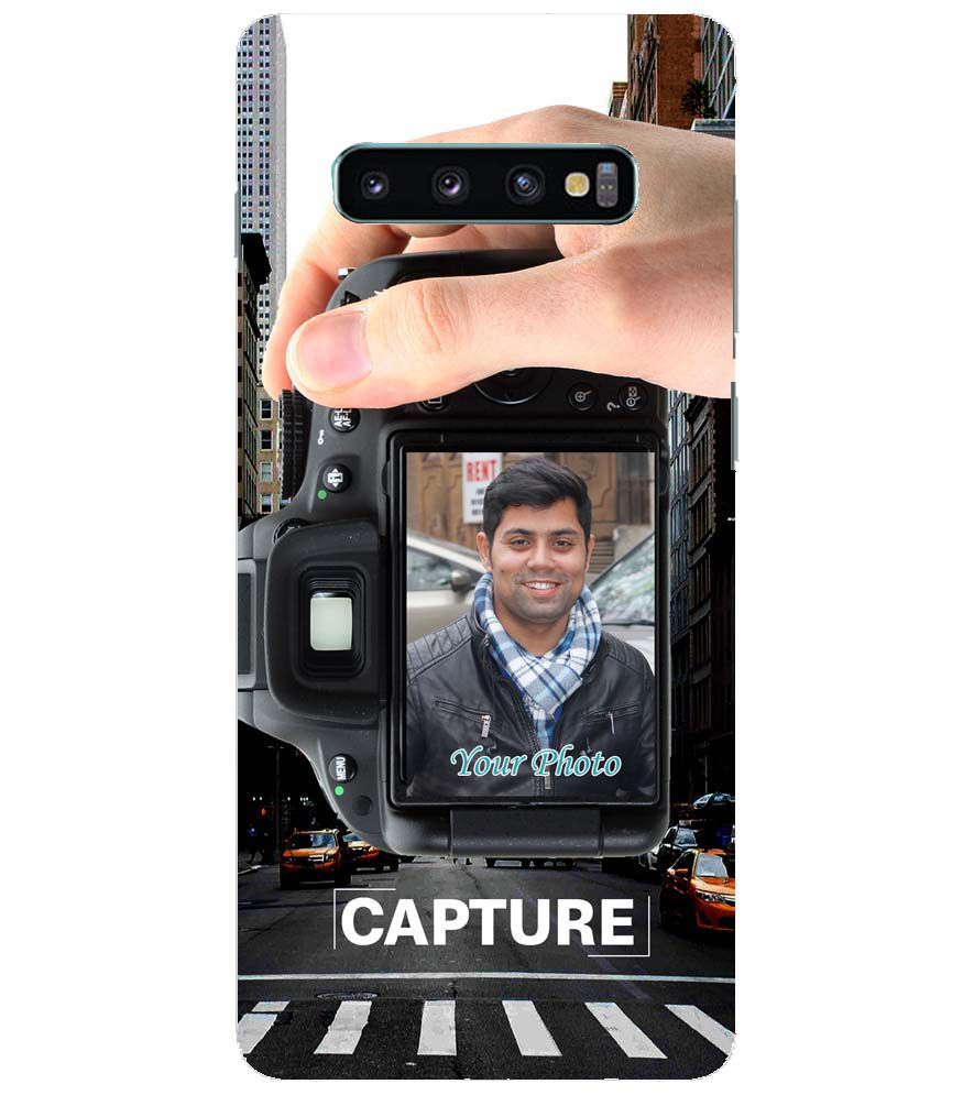 A0526-Capture Photo Back Cover for Samsung Galaxy S10+ (Plus with 6.4 Inch Screen)