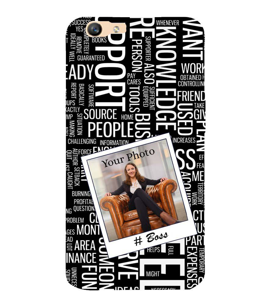 A0528-Boss with Photo Back Cover for Oppo F1s : A59