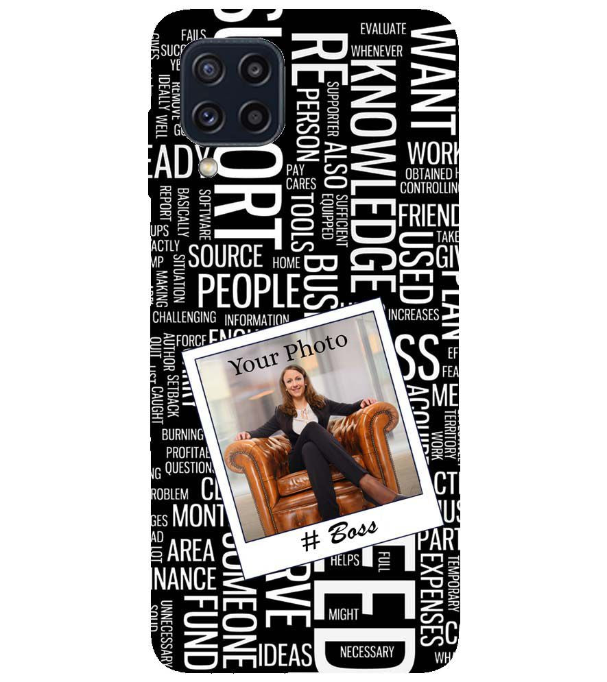 A0528-Boss with Photo Back Cover for Samsung Galaxy M32 Prime