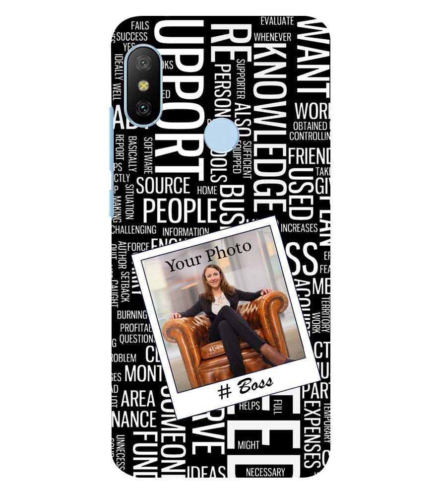 A0528-Boss with Photo Back Cover for Xiaomi Redmi A2