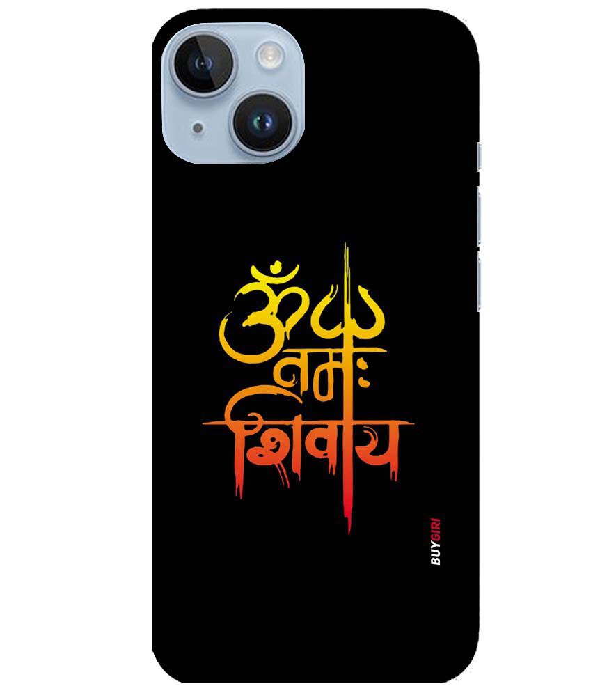 BG0063-Om Namah Shivay Back Cover for Apple iPhone 14