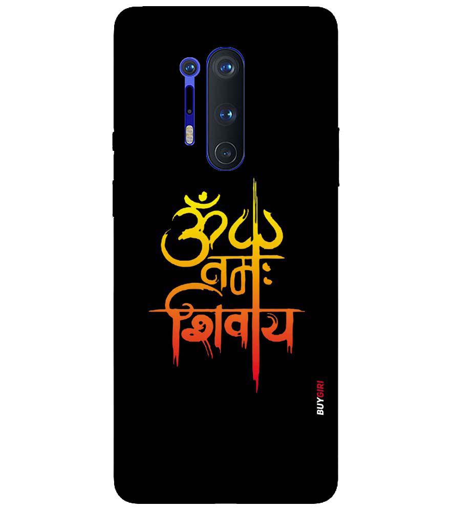 BG0063-Om Namah Shivay Back Cover for OnePlus 8 Pro