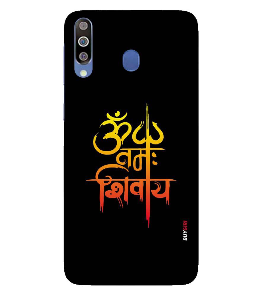 BG0063-Om Namah Shivay Back Cover for Samsung Galaxy M30