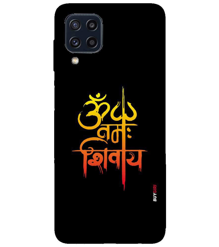 BG0063-Om Namah Shivay Back Cover for Samsung Galaxy M32 Prime