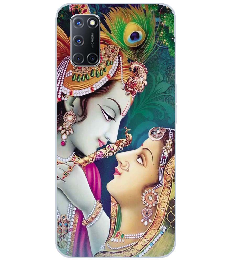BG0072-Radha Krishna Back Cover for Oppo A72