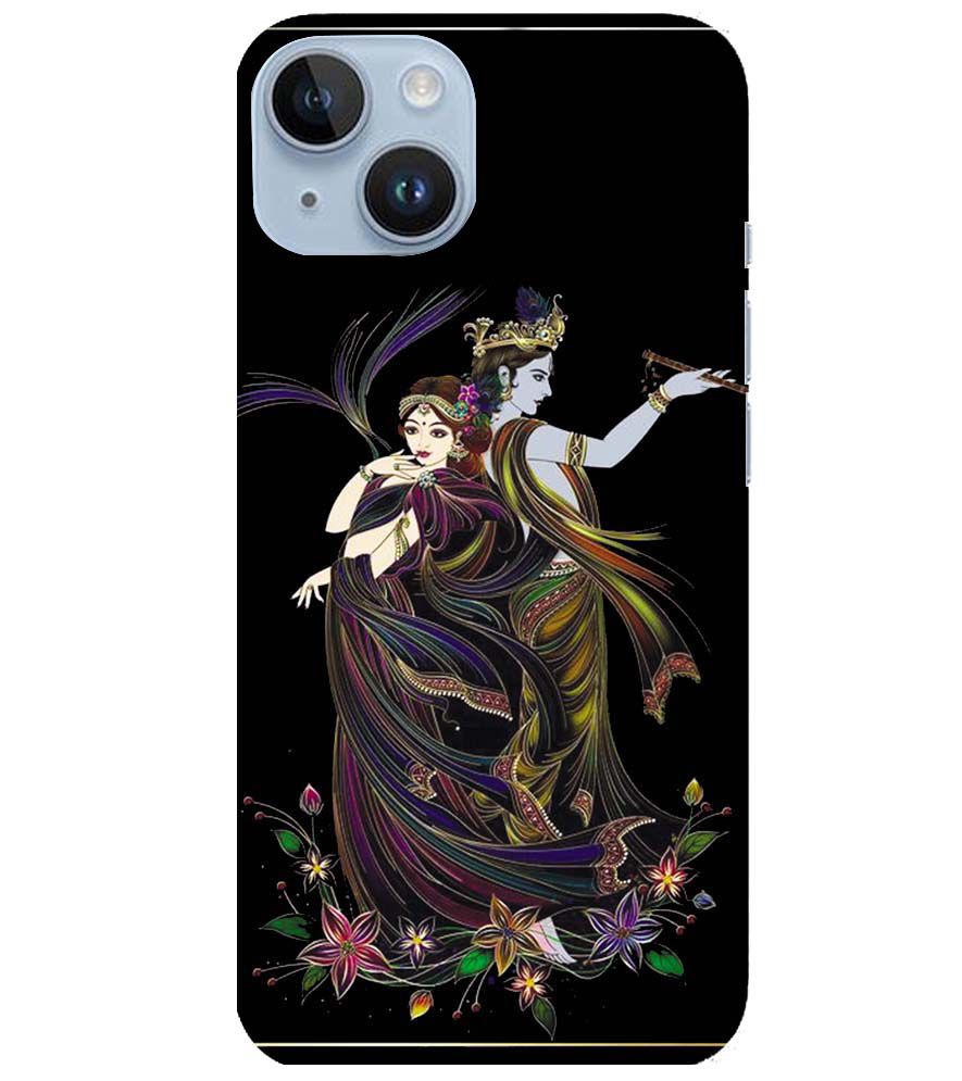 BG0074-Jai Radha Krishna Back Cover for Apple iPhone 14