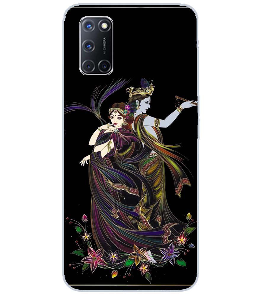 BG0074-Jai Radha Krishna Back Cover for Oppo A72