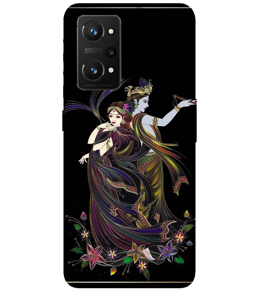 BG0074-Jai Radha Krishna Back Cover for Realme X7 Max 5G