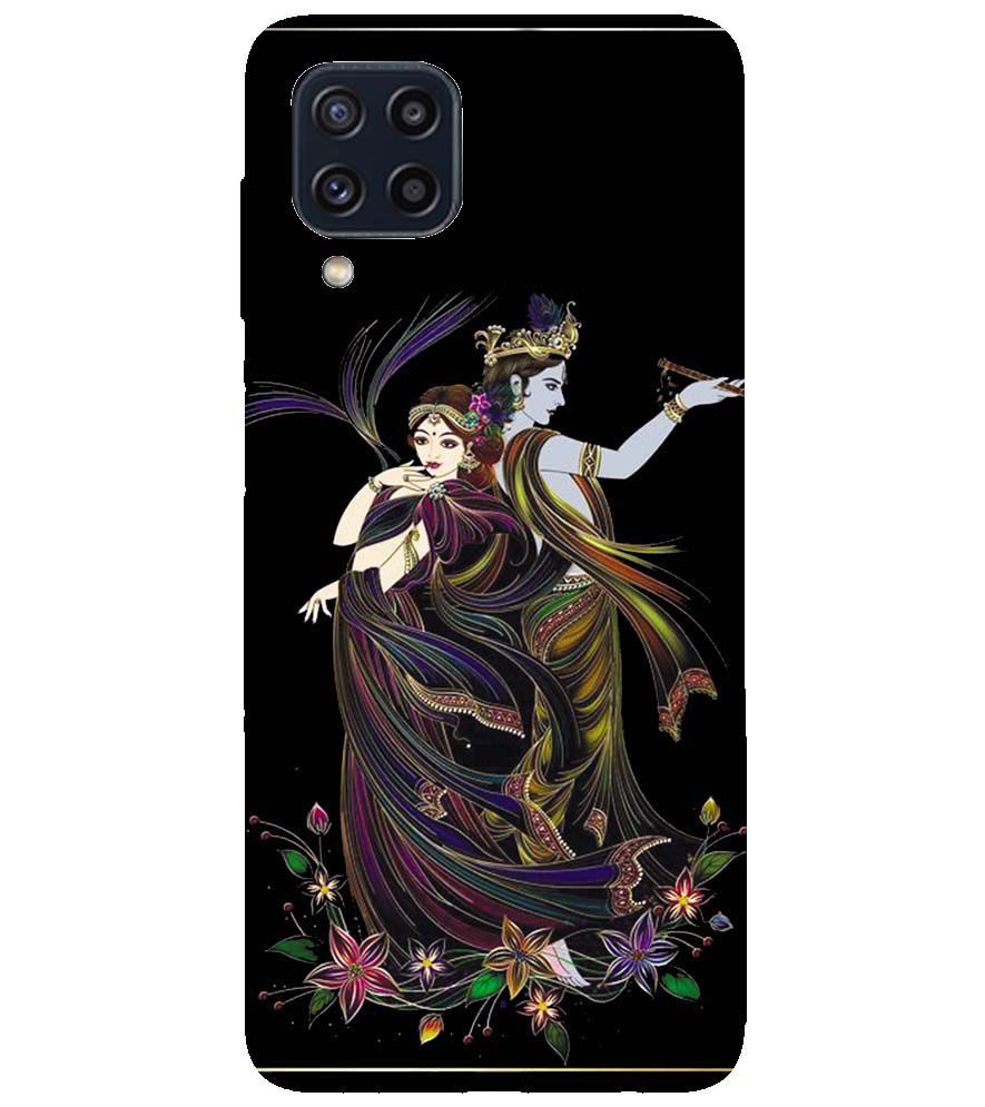 BG0074-Jai Radha Krishna Back Cover for Samsung Galaxy M32 Prime