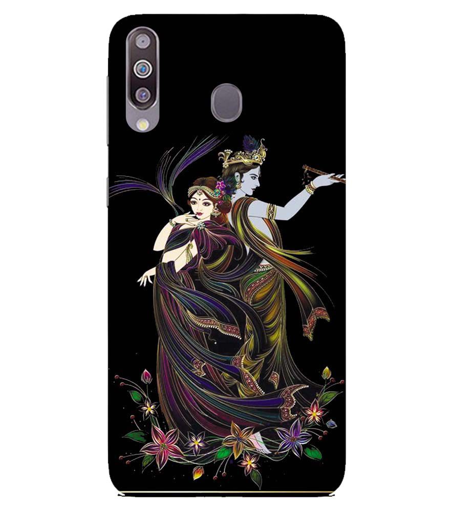 BG0074-Jai Radha Krishna Back Cover for Samsung Galaxy M40