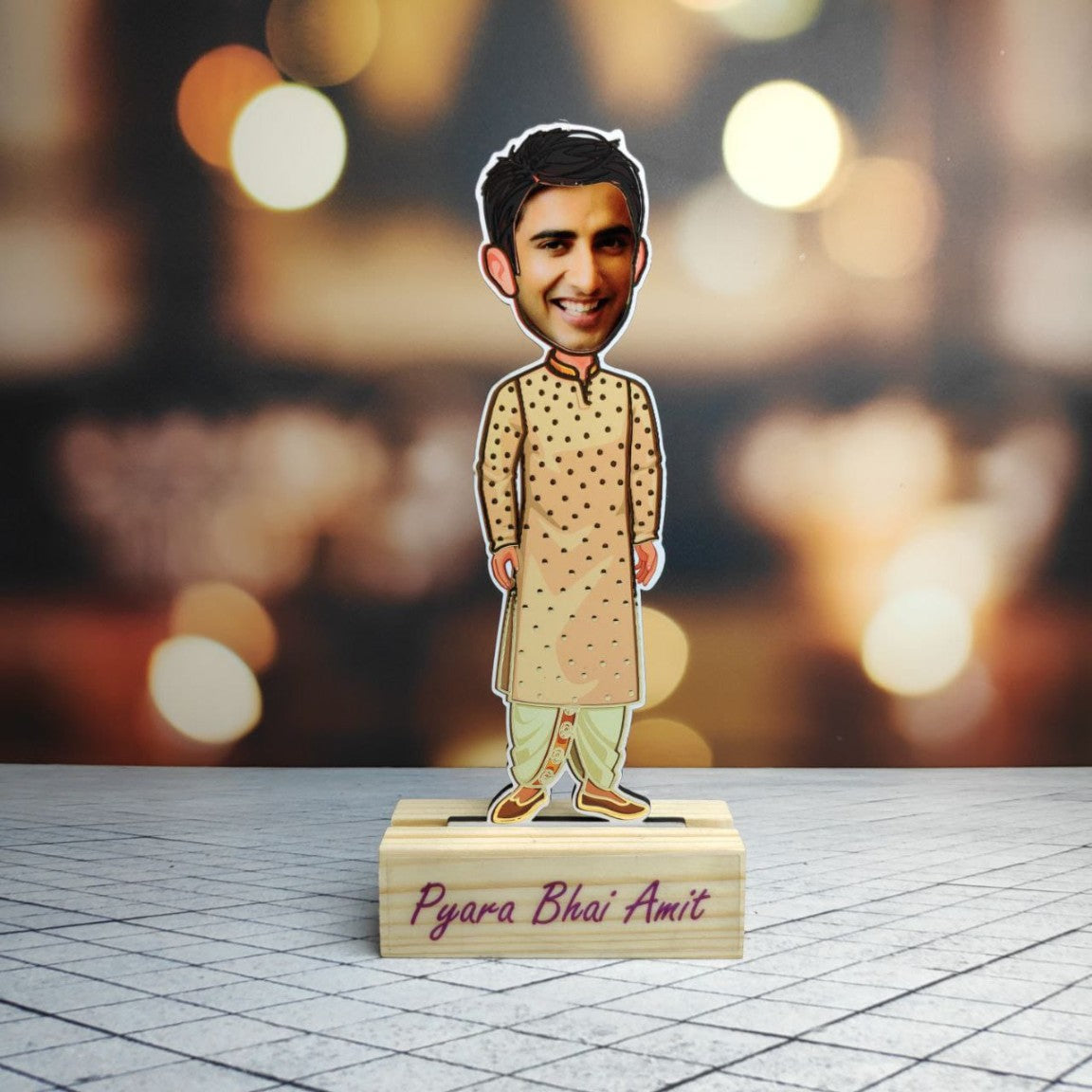 Caricature - Desi Boy