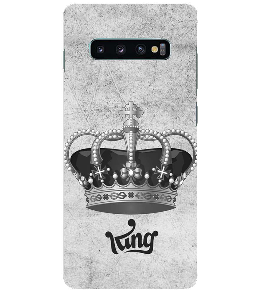 BT0229-King Back Cover for Samsung Galaxy S10+ (Plus with 6.4 Inch Screen)