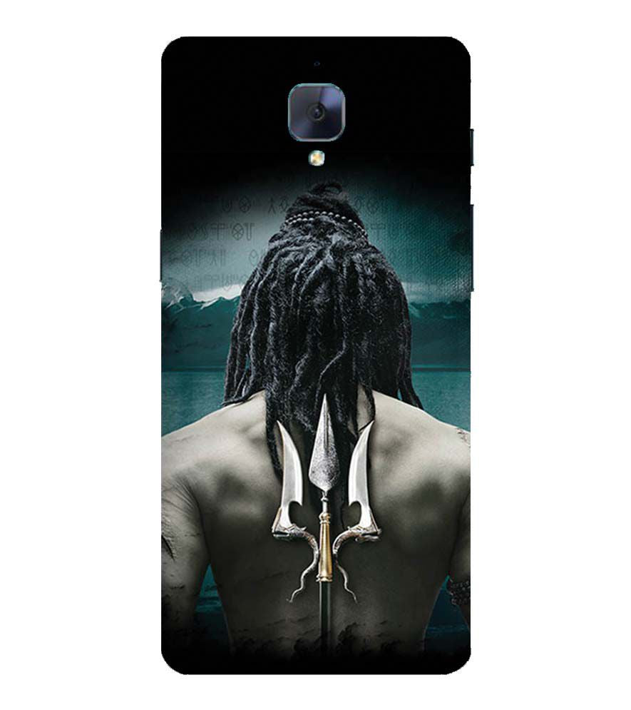 BT0233-Lord Shiva Rear Pic Back Cover for OnePlus 3 and OnePlus 3T