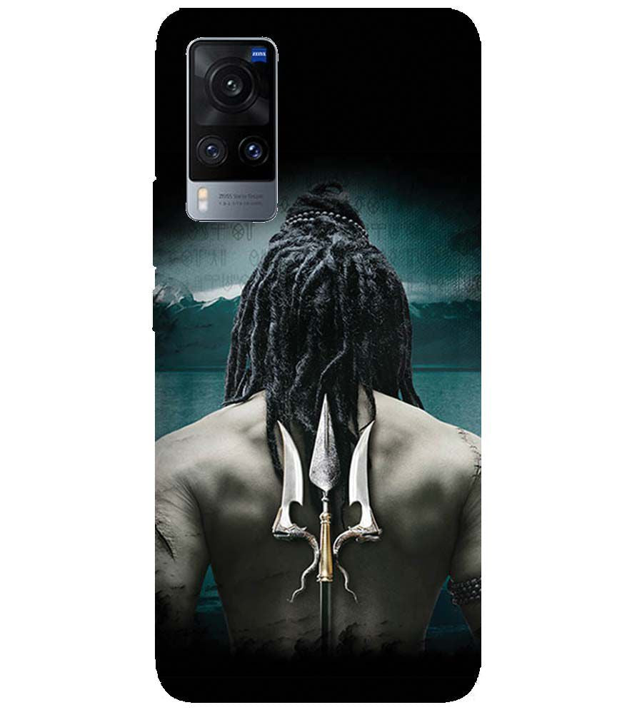 BT0233-Lord Shiva Rear Pic Back Cover for vivo X60