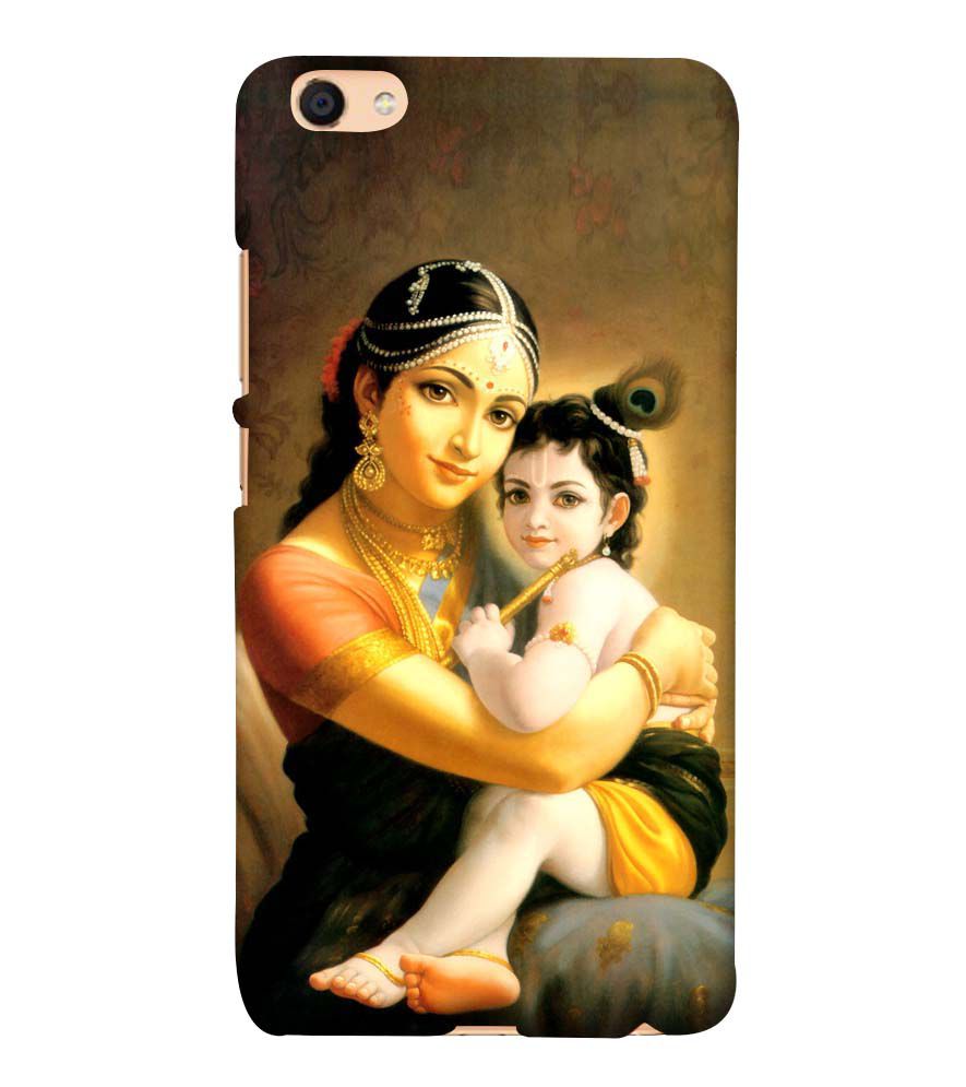 D1478-Krishna With Yashoda Back Cover for vivo Y55s