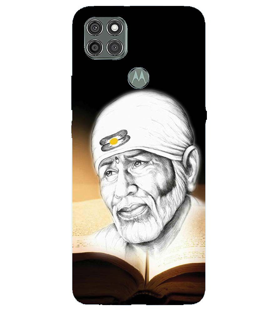D1516-Sai Baba Back Cover for Motorola Moto G9 Power