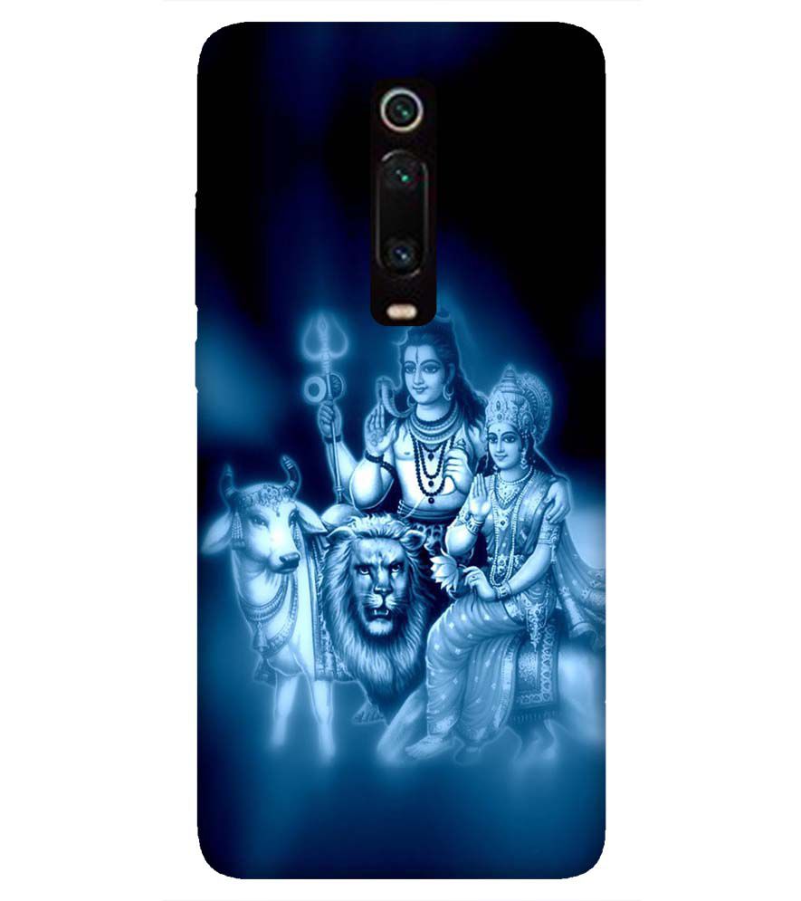 D1535-Shiv Parvati Back Cover for Xiaomi Redmi K20 Pro
