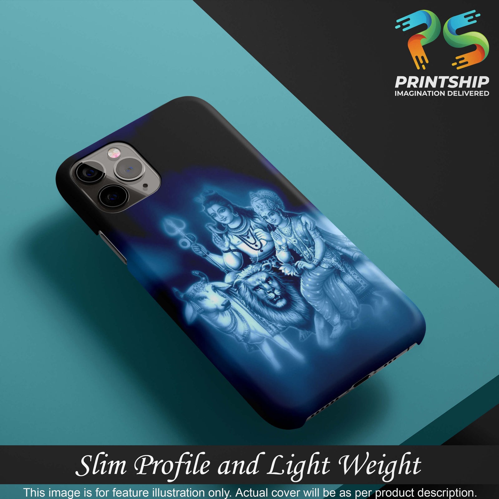 D1535-Shiv Parvati Back Cover for Samsung Galaxy M32 Prime-Image4