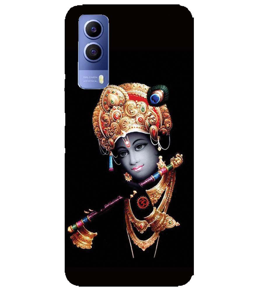 D1540-Beautiful Looking Lord Krishna Back Cover for vivo Y53s